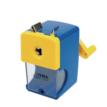 德國 LYRA  削鉛筆機 削筆機 /台 7321660（大小通吃、適用直徑7mm~12mm之三角、圓、六角形鉛筆）｜領券最高折$220