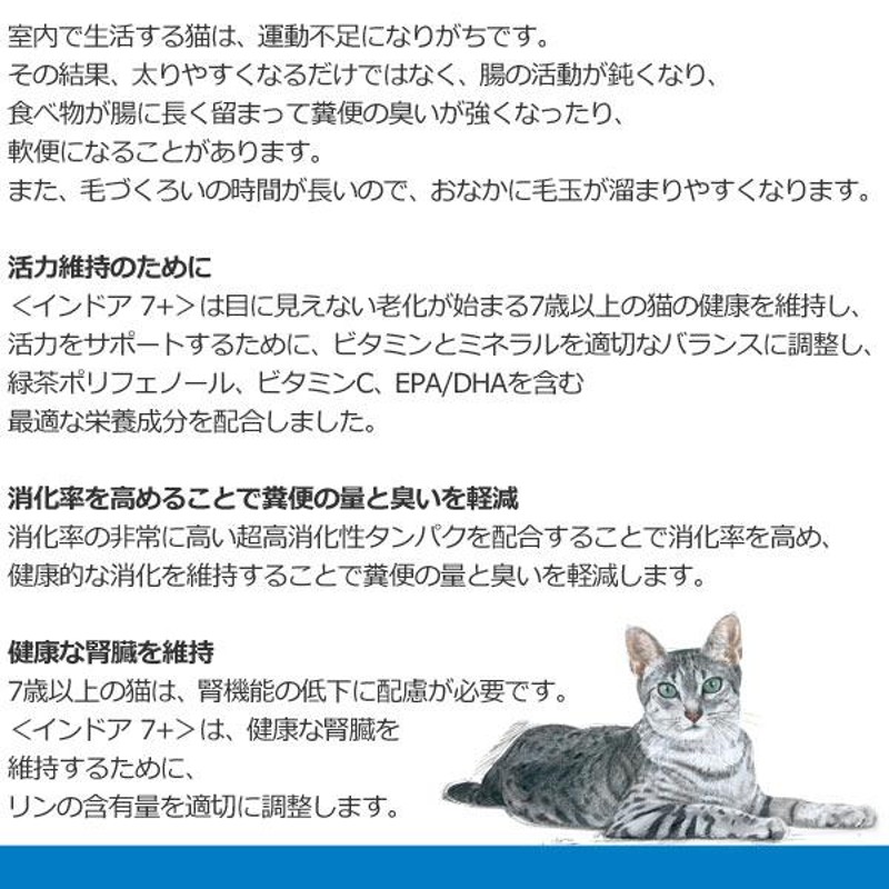 正規品 ロイヤルカナン 猫ドライ インドア 7+ 400g 室内で生活する中