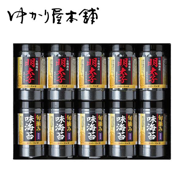 香典返し ゆかり屋本舗 有明海産 明太子風味味海苔セット (YOI-50) 法要 引出物 志 お返し