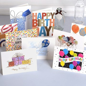 伊和諾拾風賀卡創意商務賀卡送老師送客戶送長輩送朋友生日卡BT