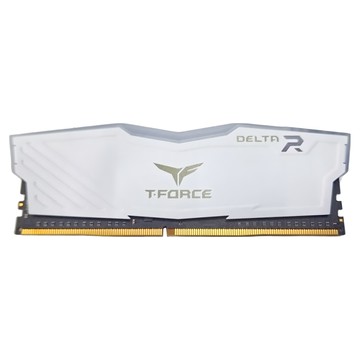 TEAMGROUP十銓 T-Force Delta 8G記憶體 炫光RGB 白色  120°超廣角發光  DDR4-3200  1組
