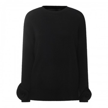 Valentino Garavani - Black Wool Knitwear M