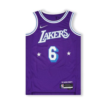Nike Dri-FIT NBA Swingman Jersey CITY EDITION  LeBron James 洛杉磯湖人隊 6號球衣 男款 DB4032-506 [EW]