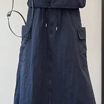 設計所在 棉麻隨性風 寬鬆休閒運動長裙(4色可選)