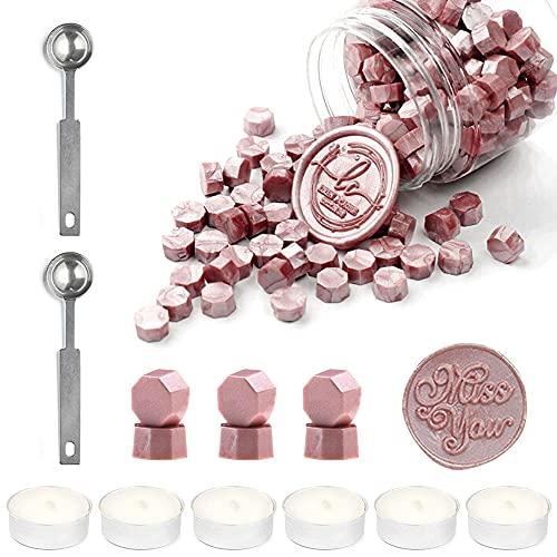 Wax Seal Beads, Afobby 360 PCS Sealing Wax Beads with 2PCS Wax Seal Melting