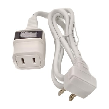 Mayka 明家 1插1開關中繼線  1m  PS-117  1條