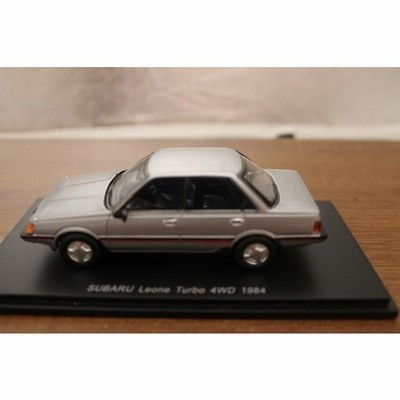 スパーク1/43 スバル レオーネ Turbo 4WD 1984 シルバー S7360