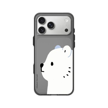 iPhone 17 Pro Max Clear (相機按鈕) 酷墨灰 - 白白日記 Darylhochi - 側面
