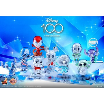 <蛋黃限定>🩵補貨啦🧊 Hot Toys Cosbi 迪士尼100周年 白金配色系列 限量款 盒玩 全新現貨^^