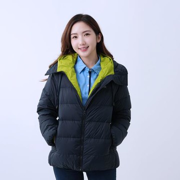 【遊遍天下】 女款童裝親子款防風防潑水保暖羽絨外套 GJ22039  / 丈青 (XXS-2L)