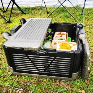 美麗大街【109051415】折疊戶外野餐24L小容量車載冰箱(小號)