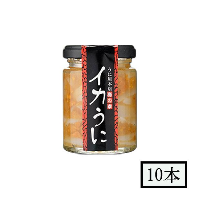 雲丹屋本店松岡　いかうに　120g×10本　セット メーカー直送　代引・同梱不可