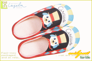 インゲラ アリアニウス スリッパ カラフルサーカス イラスト お部屋 ルームシューズ スリッパス 履物 北欧 デ 通販 Lineポイント最大1 0 Get Lineショッピング