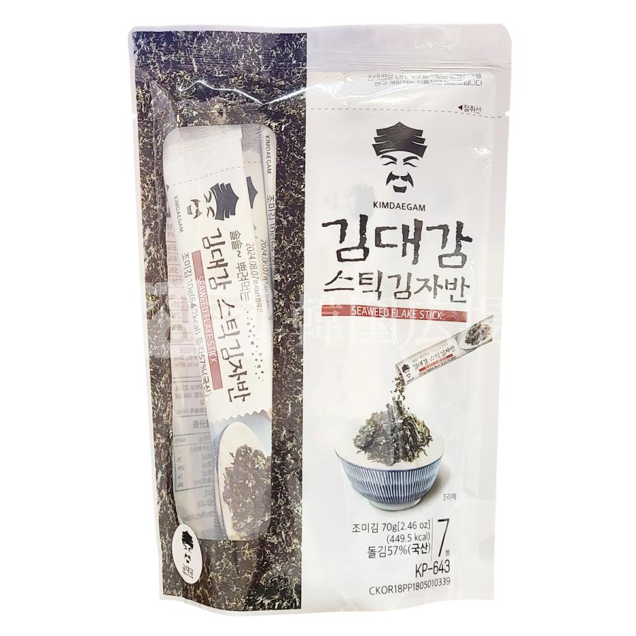 KIMDAEGAM スティックふりかけ 70g (10gx7袋)   韓国海苔 韓国食品