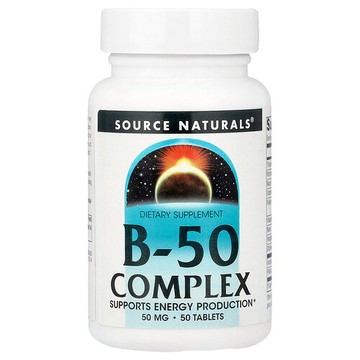 Source Naturals, B-50 複合物，50 片