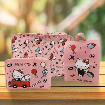 Hello Kitty旅行收納三件組-2組