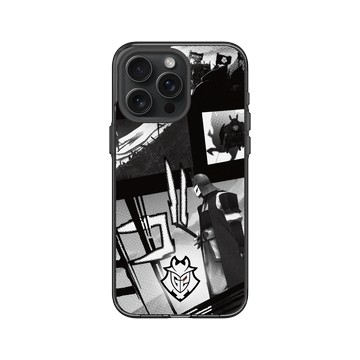 iPhone 15 Pro Max Clear 酷墨灰 - G2 Esports - Samurai Manga