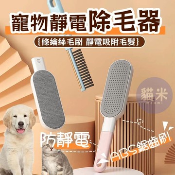 台灣出貨🐱 寵物靜電除毛器 靜電除毛刷 寵物毛髮清理刷 家用刷毛神器 衣物大衣 羊毛去粘毛 貓狗毛發清理 家用除塵刮毛器