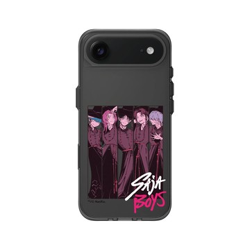 iPhone Air Clear (相機按鈕) 酷墨灰 - Kpop 獵魔女團 - Saja Boys