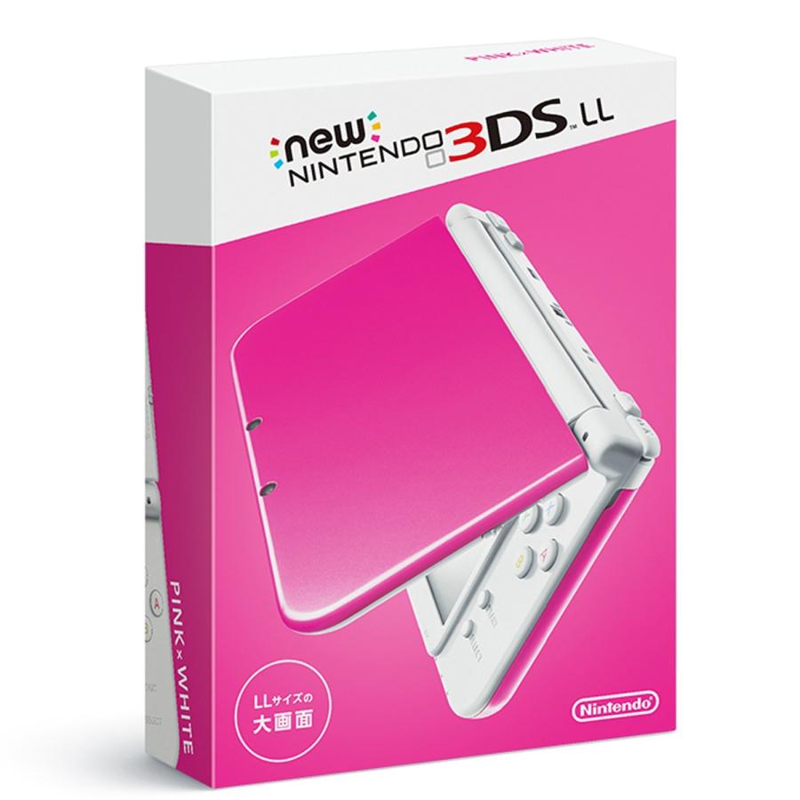 Newニンテンドー3DS LL ピンク×ホワイト