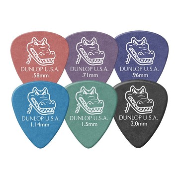 dunlop gator 鱷魚款木吉他/民謠吉他/電吉他/電貝斯 bass 用 pick 彈片