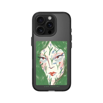 iPhone 16 Pro Clear (相機按鈕) 酷墨灰 - Livia Fălcaru - 春日能量