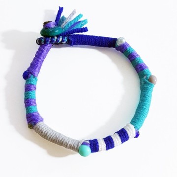 猜猜我是誰零肆 / 卡通怪物系列 / 手工編織手環 / 腳環