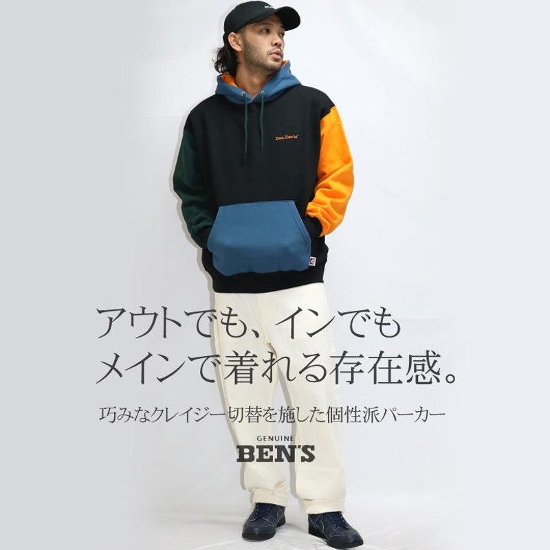 ベンデイビス メンズ パーカー ブランド BEN DAVIS おしゃれ プル