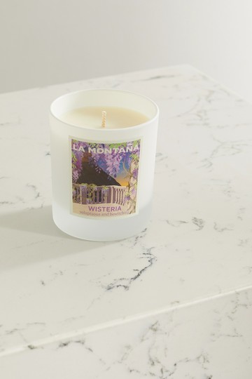 La Montaña - Wisteria Scented Candle, 220g - one size
