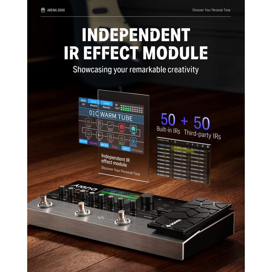 Donner マルチエフェクター Arena ギター用 エフェクト ディストーション