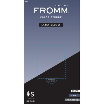 乳膠粉手套100入 S / M / L 所有沙龍化學過程 ＃FROMM