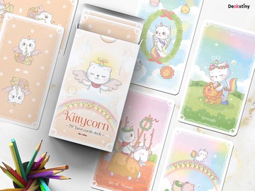 78 張 Kittycorn 塔羅牌