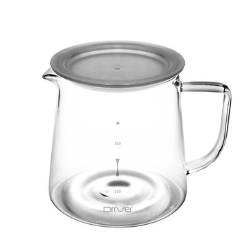 Driver 波紋耐熱玻璃壺600ml(1入)