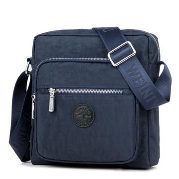 WNYROO男士單肩包斜挎包戶外休閑防水牛津布男士包尼龍帆布包