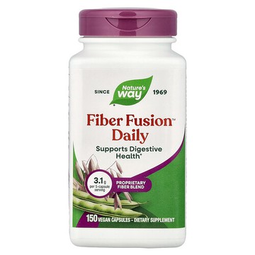 Nature's Way, Fiber Fusion™ Daily，150 粒全素膠囊