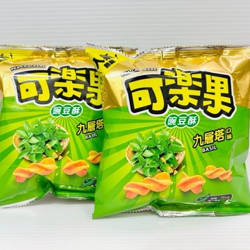 可樂果～九層塔口味（48公克）🌱植物五辛素