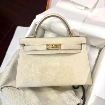 意大利真皮二代凱莉包女mini手提包女小包2025新款迷你單肩斜挎包