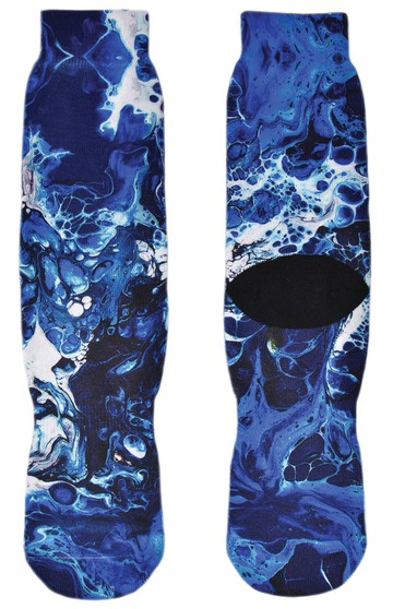 美國Fools Day印花襪子 - 漣漪