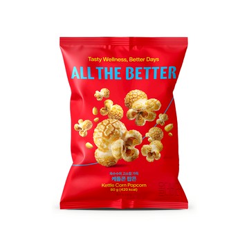 ALL THE BETTER Kettle Corn Popcorn 80g