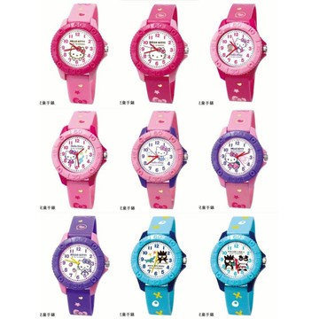 兒童手錶 卡通手錶 馬卡龍雙色錶S9系列 台灣製造 保固一年 三麗歐正版授權 生日禮物 聖誕節禮物
