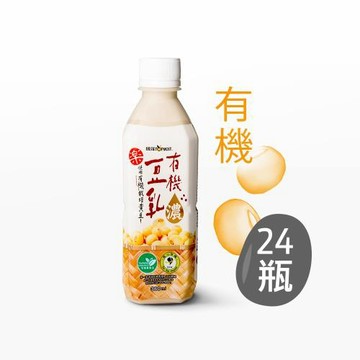 【統洋TOPMOST】有機有糖濃豆乳360ml*24入