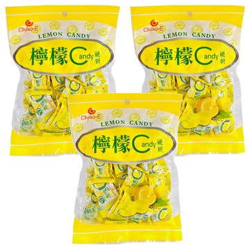 Chiao-E 巧益 檸檬Candy硬糖  140g  3袋