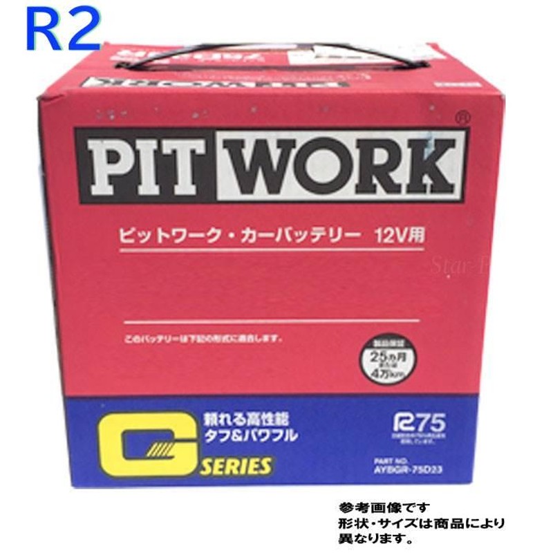 自動車用バッテリー AYBGL-40B19 R2 型式CBA-RC2 H16/11〜対応 スバル ピットワーク Gシリーズ スタンダードモデル |  LINEショッピング