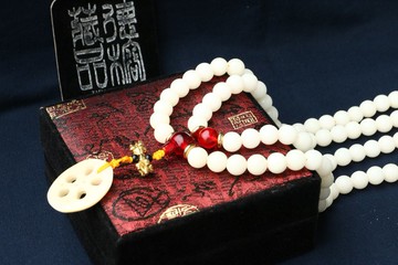 台灣德榕藏品|白玉菩提根菩提子 10mm圓珠 串珠設計念珠佛珠 飾品