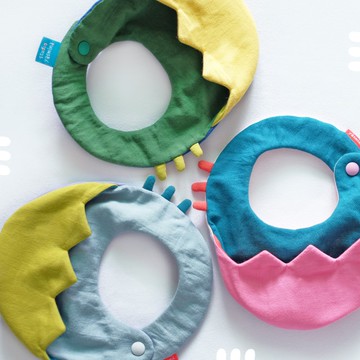 兩面戴 / 恐龍蛋圍兜兜