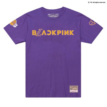 M&N NBA X BLACKPINK TEE 短袖上衣 湖人隊