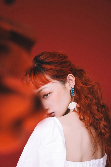 COR-DATE / 雲朵耳環