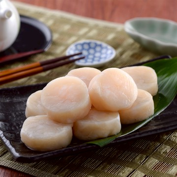 【團購專區】嚴選鮮甜圓干貝(500g/盒)