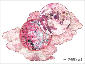 東方雲月 5款 (blackraccoon) vintage collage 設計紙