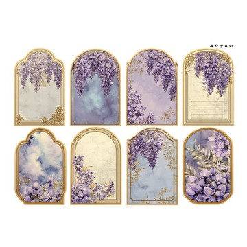 【9 月新品】20-147-0300 裁斷用紙 幻想復古浪漫喫茶